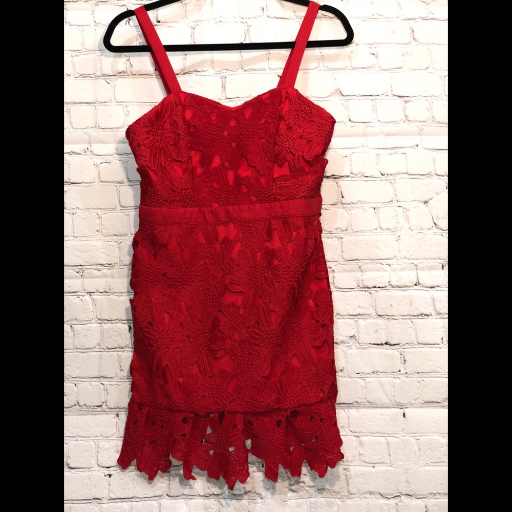 ❤️ Red Lace Dress ❤️